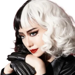 Cruella De Vil Cosplay Paryk