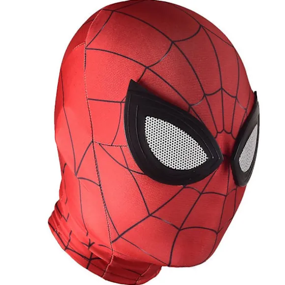3D digitaltrykt cosplay voksen- og børne Spiderman tætsiddende kostume hættetrøje maske