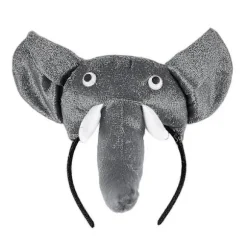 3D elefant hårbånd dyrefarm voksne børn kostume maske masker bold