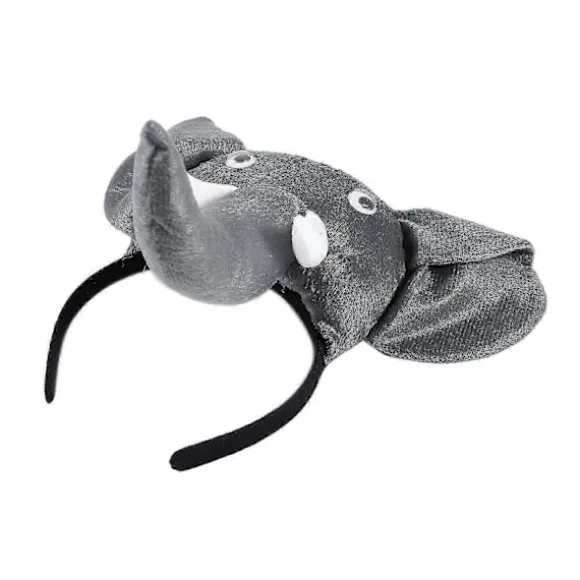 3D elefant hårbånd dyrefarm voksne børn kostume maske masker bold