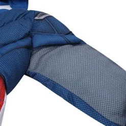 [11D] Superstar Captain America drengetrøje, størrelse M M