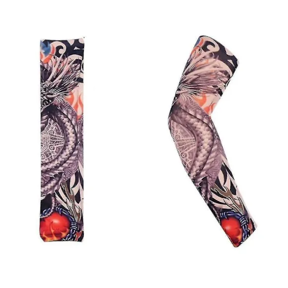 3D Tatovering UV Beskyttelse Arm Sleeve