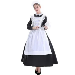 Dame Voksen 3-delt Stuepige Kostume TA