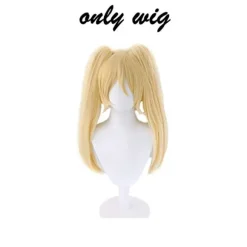 Danganronpa 2 Saionji Hiyoko Cosplay Kostume Kimono Dobbelt Hale Paryk Kostume Super Danganronpa Halloween Kostumer til Kvinder paryk, CJY wig One ,size | Fyndiq