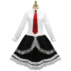 Dangaronpa Celestia Ludenberg Cosplay Dangaronpa Kostume Skoleuniform Dame Halloween Komplet Sæt Gotisk Lolita Kostume Party M M A1