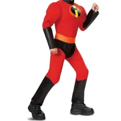 De Utrolige Kostume - Halloweenfest & Karnevalskostumer til Mænd og Kvinder, Superhelte Cosplay Kostume-lingling} Mænd-FO- Mens 160cm