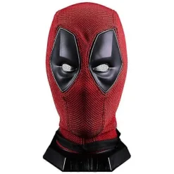 Deadpool Cosplay Maske Wade Winston Wilson Nylon Hovedbeklædning Voksen Partymasker Halloween Kostume Rekvisitter