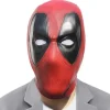 Deadpool Cosplay Maske Wade Winston Wilson Latex Blød Film Sjov A