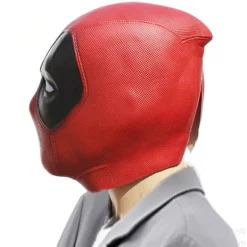 Deadpool Cosplay Maske Wade Winston Wilson Latex Blød Film Sjov A