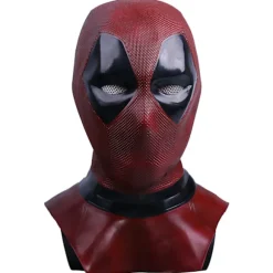 Deadpool Cosplay Wade Winston Wilson Maske i Naturligt Latex Kostume U-båd Deuce Halloween Party Kostume Rekvisitter Default Title