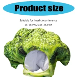 Dejlig Broccoli Hat Plys Hat Familiesammenkomst Rollespil Kostume Hovedbeklædning Hat