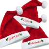 3-delt Pludset Julehat Familie Kort Pludset Julehat Chri