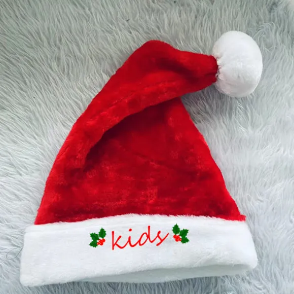 3-delt Pludset Julehat Familie Kort Pludset Julehat Chri