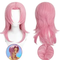 Demon K-pop Hunters Kostume Rumi Paryk Mira Zoe Realistisk Anime Cosplay Paryk til Cosplay-konvent Lilla Rumi voksen【Paryk】_yux aldult【Wig】 romantic | Fyndiq