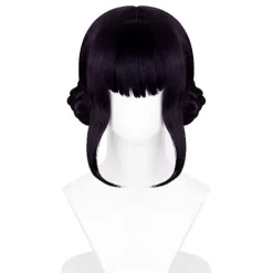 Demon K-pop Hunters Kostume Rumi Paryk Mira Zoe Realistisk Anime Cosplay Paryk til Cosplay-konvent Lilla Rumi Zoe【Paryk】 Zoe【Wig】 aldult