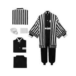 Demon Slayer Cosplay Kostume | Tanjiro Nezuko Zenitsu Halloween Outfit*Kanao*Størrelse S Kanao Size S