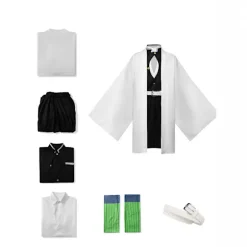 Demon Slayer Cosplay Kostume | Tanjiro Nezuko Zenitsu Halloween Outfit*Kanao*Størrelse S Kanao Size S