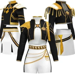 Demon Slayer Pop Sanger Performance Kostume | Børn Zoe Rumi Lala Outfit til Shower & Cosplay-Zoe (tredelt sæt)-XL Zoe (tredelt sæt) Zoe (three-piece set) XL | Fyndiq