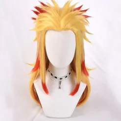 Demon Slayer Rengoku Kyoujurou Kostume Outfits Anime Sæt