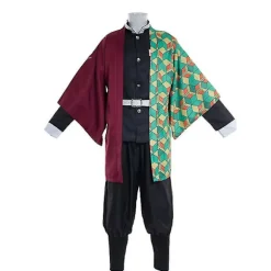 Demon Slayer Tomioka Giyuu Outfit Fancy Up Kostume Anime S
