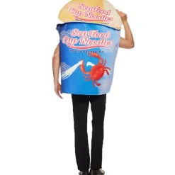 Den nye skål nudel leg tøj sjov seafood boble nudel jumpsuit fest performance kostumer cos tøj