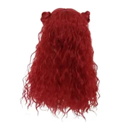 Descendants 4: The Rise of Red Krøllet Bølget Paryk Halloween Fest Cosplay Kostume