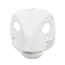 Dinosaur Maske Hovedbeklædning, Jurassic World Dinosaur Legetøj Med Åbningsbar Bevægelig Kæbe, Velociraptor Maske & Tyrannosaurus Rex Maske Bundle