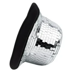 Disco Spand Hat Disco Kugle Kasket Fiskerhat