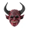 Djævlemaske Udklædning Halloween Hovedmaske til Fotorekvisit Karneval Halloween