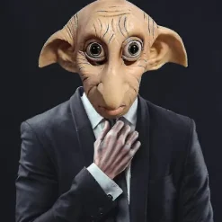 Dobby Maske, Halloween Cosplay Maske Alv Dvärg Alv Latex Maske Helhoved Kostume Rekvisitter Udsalg