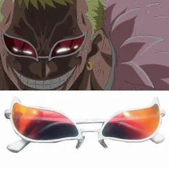 Donquixote Doflamingo Cosplay Briller Anime Pvc Solbriller (FMY)