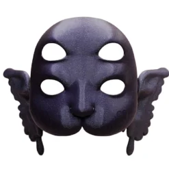 3D-printet Melanie Martinez Portals Maske Voksen Halloween Kostume Halloween Maske Black
