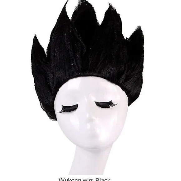 Dragon Ball Monkey King Cosplay Børneforestilling Paryk Dragon Ball Saiyan Fluffy Cos Lotus Hoved