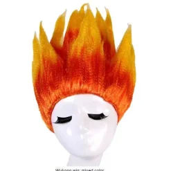 Dragon Ball Monkey King Cosplay Børneforestilling Paryk Dragon Ball Saiyan Fluffy Cos Lotus Hoved