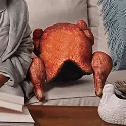 Dybstegt kalkunpude Thanksgiving kalkunhat med en kalkun