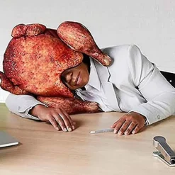 Dybstegt kalkunpude Thanksgiving kalkunhat med en kalkun