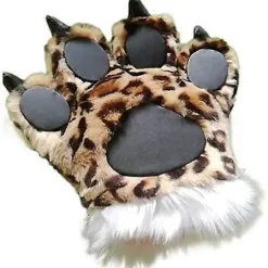 Dyre Pote Klo Handsker Tiger Pote Handsker Leopard klo dinosaur klo bjørn klo Handsker-lingling}