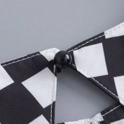 Elegant Klovnekostume Aftagelig Krave Spids Design Dekorativ Halskrave