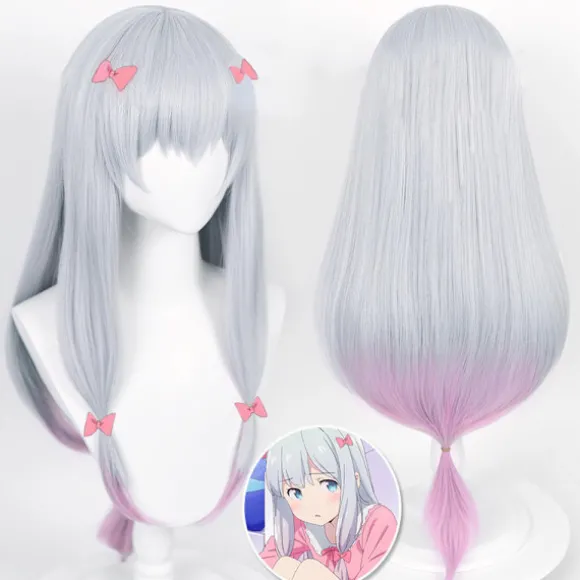 Eromanga Sensei Izumi Sagiri Cosplay Paryk Anime Paryk Varmebestandig, CJY