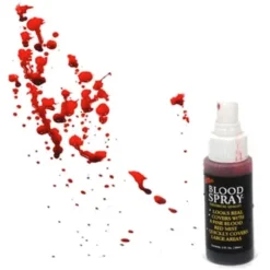 Face On Blodspray Fake Blod Halloween Maskersmink Red one size