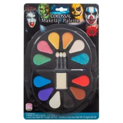 FaceOn 12 färgers Sminkpalett Ansiktsfärg Sminkset Multicolor one size