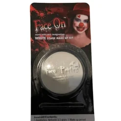 FaceOn Ansiktsfärg Vit Halloween Maskeradsmink White one size