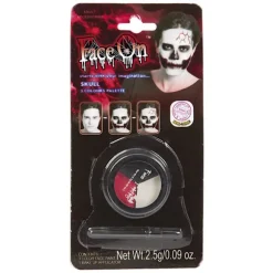 FaceOn Sminkset Dödskalle Multicolor one size