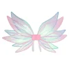 Fairy Wings Udklædningsvinger til Sommerfugl Fe Halloween Kostume Engel Vinge til