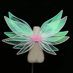 Fairy Wings Udklædningsvinger til Sommerfugl Fe Halloween Kostume Engel Vinge til