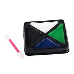 Fake sår makeup för halloween att måla ärr sår makeup hud