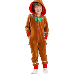 Familie Peberkage Kostume til Mænd, Hyggelig og Komfortabel Jule Onesie Mænd Kvinder Women 130CM