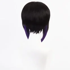 Farvelagdelt Kochou Shinobu Cosplay Paryk kompatibel med Kvinder og Piger