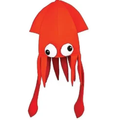 Farverig Fløjl Blæksprutte Hat Octopus Hat Danseforestilling Rekvisitter Under Havet Tillykke med Fødselsdagen Blækspruttehatte B