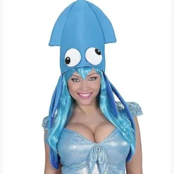 Farverige Fløjlsblækspruttehat Octopus Hat Danseoptræden Rekvisitter Under Havet Glad Fødselsdagsfest Blækspruttehatte D